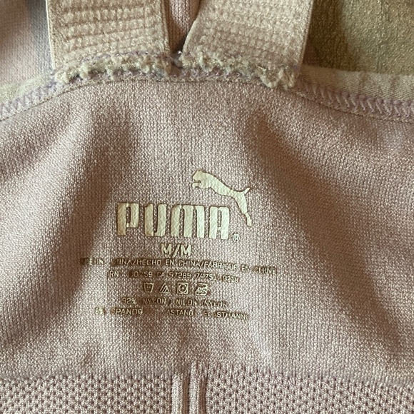 Puma Women's Lavender Sports Bra - Picture 4 of 12